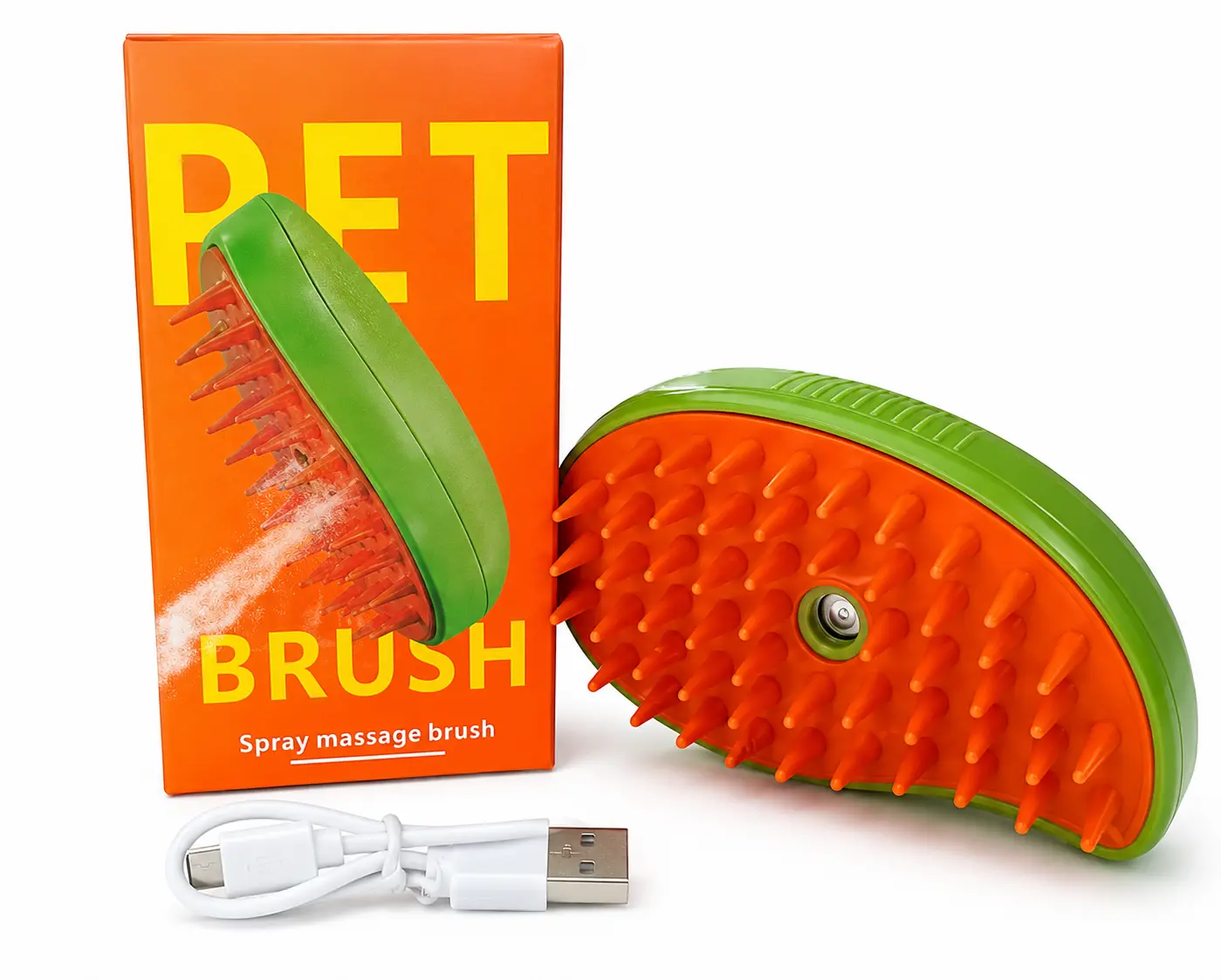 Cepillo vaporizador de mascotas de regalo