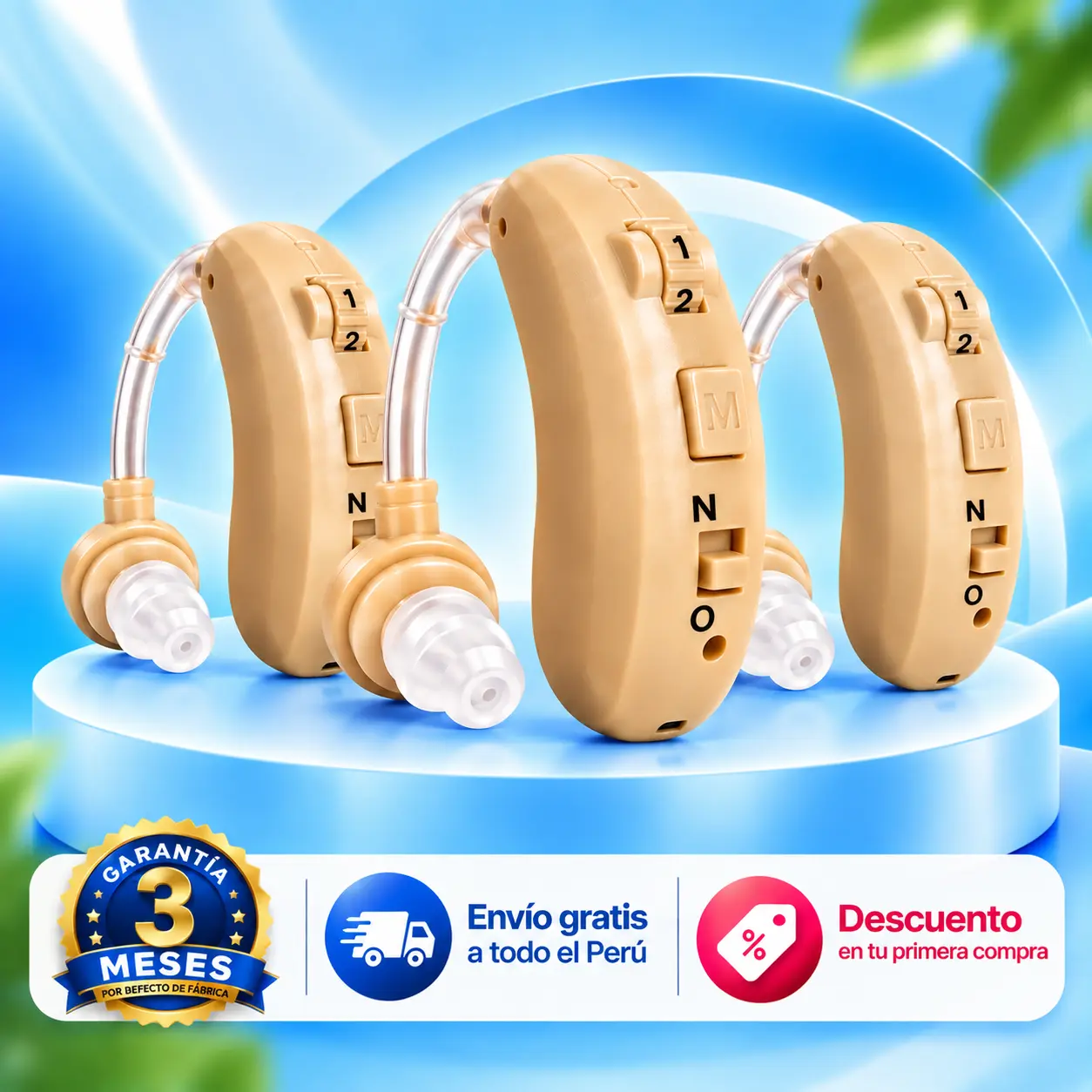 3 Amplificadores Auditivos
